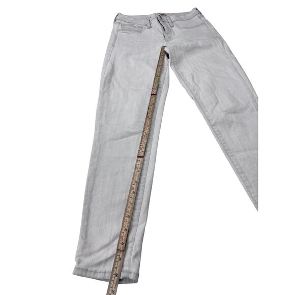 Gap 1969 Womens Inner Cozy Leggings Size 6 28R Light Gray Denim - Picture 5 of 12